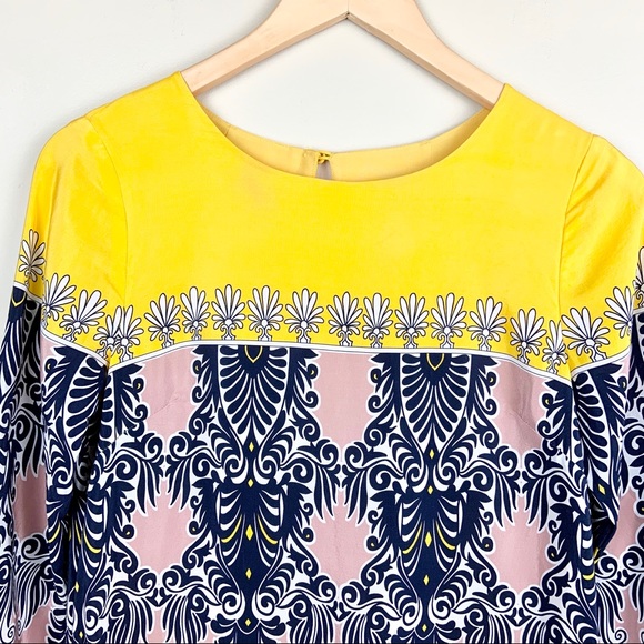 J Crew | 100% Silk Scroll Print Jules Dress - Picture 3 of 8